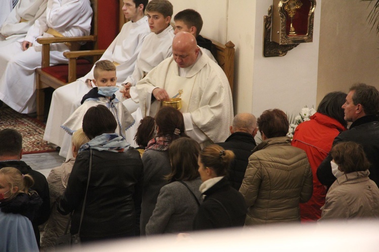 Październikowe nabożeństwo fatimskie w Łąkcie