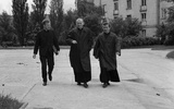 Abp Karol Wojtyła ze swymi współpracownikami na KUL.