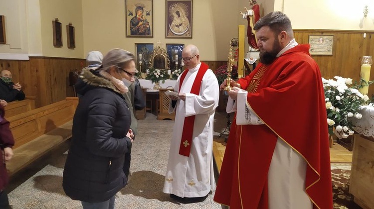 Relikwie ks. Popiełuszki w Boczowie