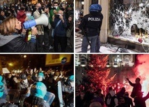 Zamieszki, protesty i akty wandalizmu trwają w całym kraju.