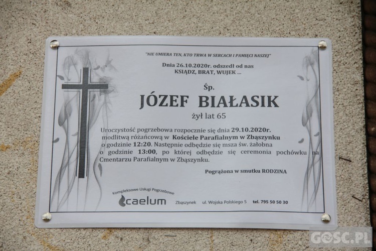 Pogrzeb śp. ks. Józefa Białasika
