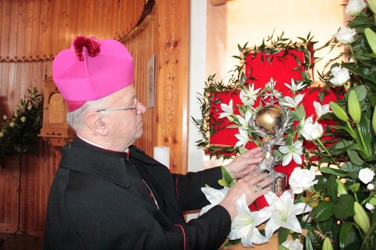 Śp. biskup Józef w swoich modlitwach często wzywał wstawiennictwa bł. Franciszki Siedliskiej.