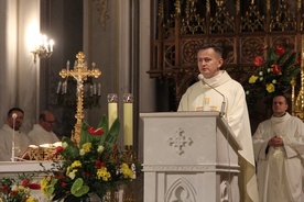 Eucharystii przewodniczył ks. Grzegorz Zieliński.