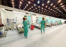 Region. Szpital tymczasowy w Katowicach gotowy na przyjęcie chorych