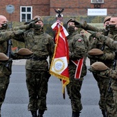 Przysięga wojskowa w czasach pandemii w Skwierzynie