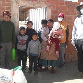 W czasie pandemii werbiści w Boliwii docierają z pomocą dla ubogich.