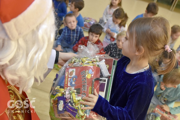 Wizyta św. Mikołaja w przedszkolu sióstr prezentek