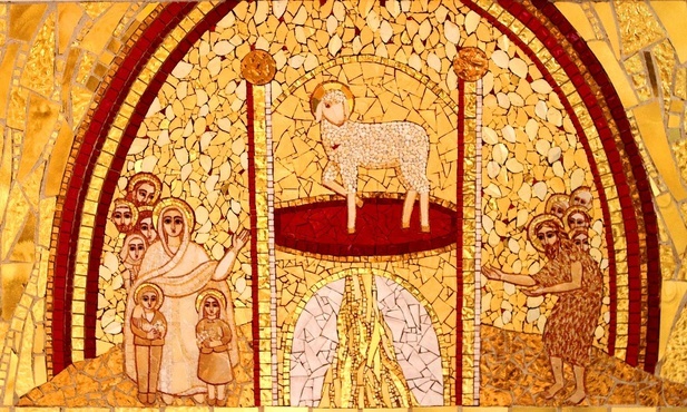 Mozaika w Velehradzie.