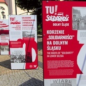 Lokalnych działaczy solidarnościowych przedstawiała też wystawa, którą IPN prezentował m.in. w Polkowicach.