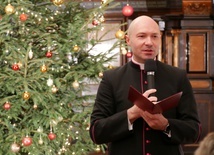 Ksiądz rektor Krzysztof Kinowski złożył świąteczne życzenia całej wspólnocie seminaryjnej.