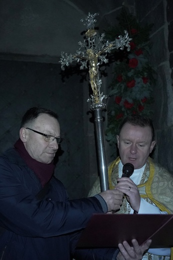 Obchody roku jubileuszowego rozpoczął ks. Piotr Nowak, proboszcz parafii. 
