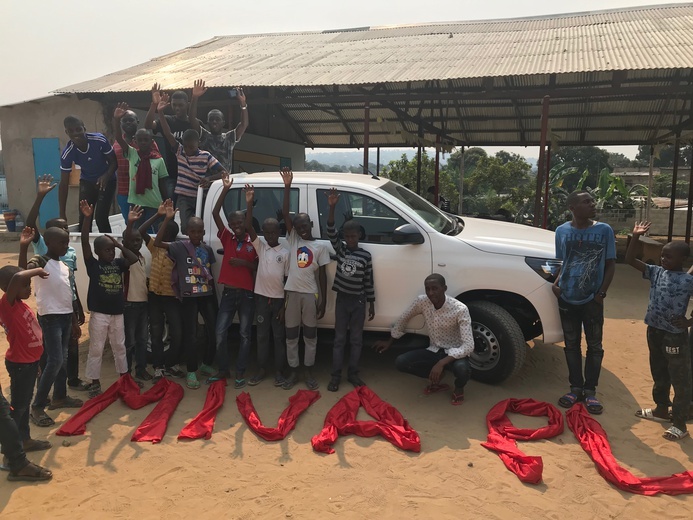 Pomoc MIVA Polska dotarła do Kongo 