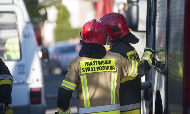 Świętochłowice. Zawaliła się ściana jednego z budynków. Konieczna ewakuacja ośmiu osób