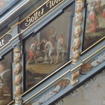 Obraz z balustrady schodów ambony