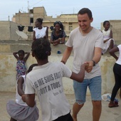 Paweł w Senegalu