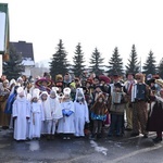 Kolędnicy, akordeoniści i heligoniści w Zakliczynie