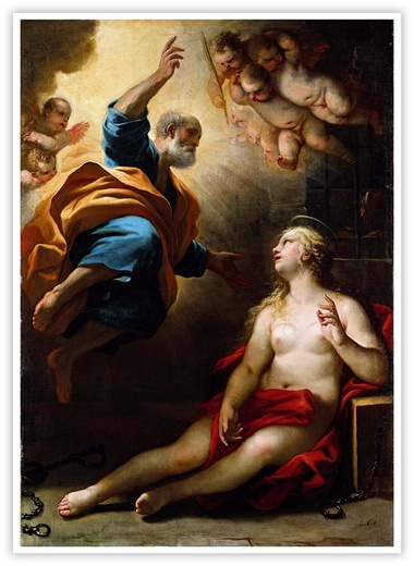 Luca GiordanoŚw. Piotr uzdrawia św. Agatę olej na płótnie, ok. 1665kolekcja prywatna