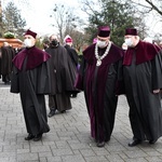 Pogrzeb śp. o. prof. Hugolina Langkammera OFM 