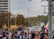 "Mamę i tatę zabrały wojska Łukaszenki" - akcja solidarności z Białorusią