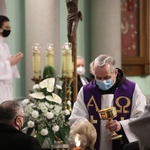 Ostatnie pożegnanie śp. ks. kan. Benedykta Fojcika w parafii Chrystusa Króla w Chybiu