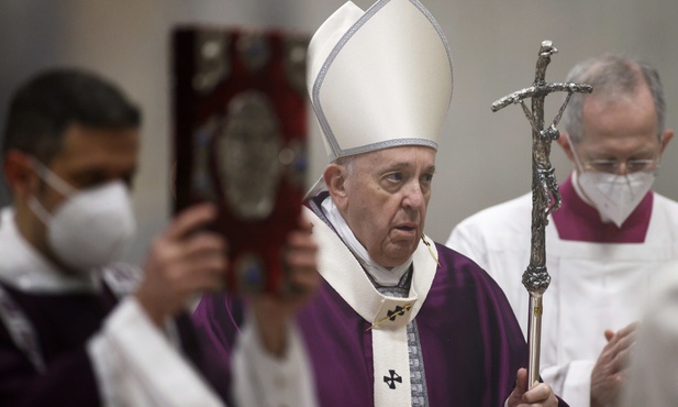 Papież w Środę Popielcową: Powróćmy do Boga