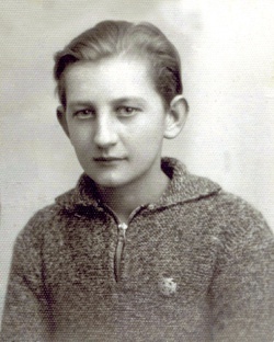  Zdjęcie z wczesnej młodości ks. Franciszka Blachnickiego (okres od ok. 1931)