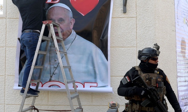 Przygotowania do wizyty papieża Franciszka w Iraku