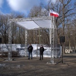 Prace na Westerplatte - marzec 2021 r.
