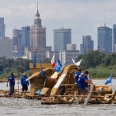 Flisacy z Ulanowa twierdzą, że budują najładniejsze tratwy.