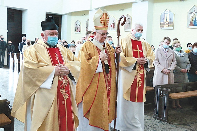 ▲	Uroczystej Eucharystii przewodniczył abp Stanisław Budzik.