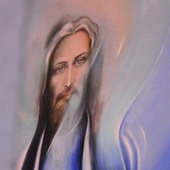 Obraz Jezusa Miłosiernego w kościele akademickim KUL.