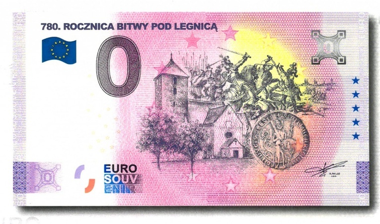 Legnica. "Książęcy" banknot 0 euro