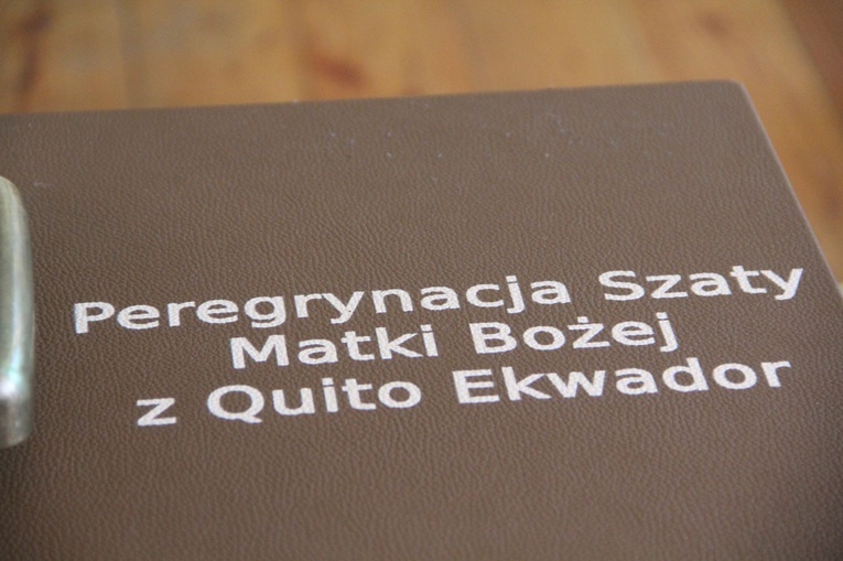 Lipiny. Peregrynacja szaty Matki Bożej Pomyślności z Quito