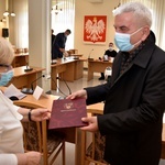 Podpisanie umów z proboszczami parafii należących do gminy Świdnica