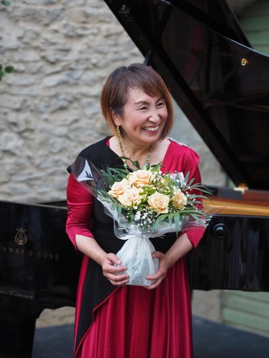 Atsuko Seta, światowej sławy pianistka.