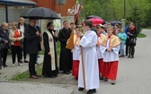 101. urodziny św. Jana Pawła II przy starej kuźni w Rzykach