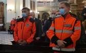 Podziękowanie za pracę służby zdrowia w czasie epidemii w Cieszynie