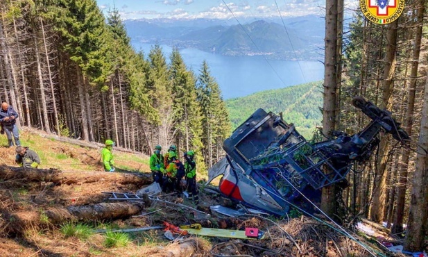 Katastrofa kolejki górskiej w Alpach