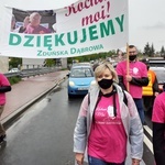 Absolwenci ze Zduńskiej Dąbrowy na Łowickiej Pieszej Pielgrzymce