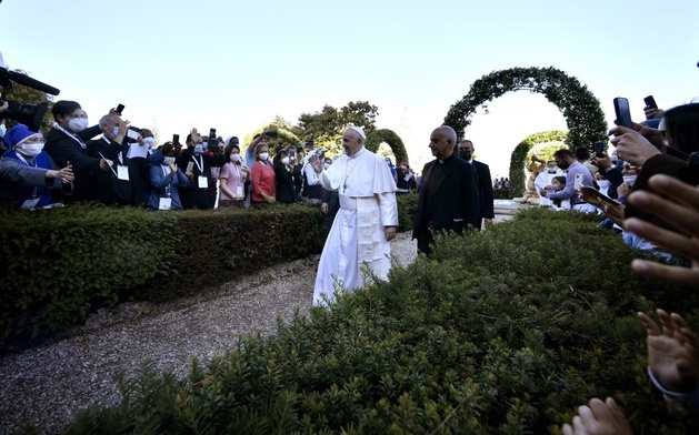 Papież Franciszek pozdrawia Lednicę