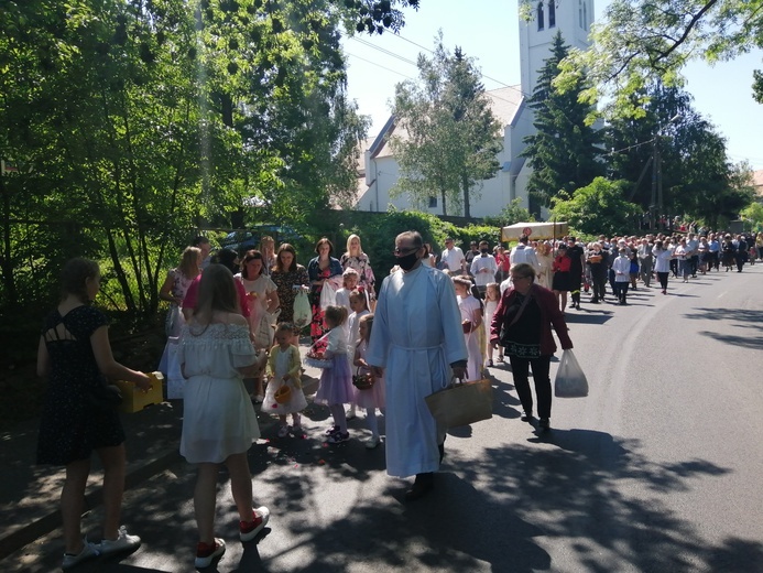 Boże Ciało 2021 - Sanktuarium św. Filomeny w Gniechowicach