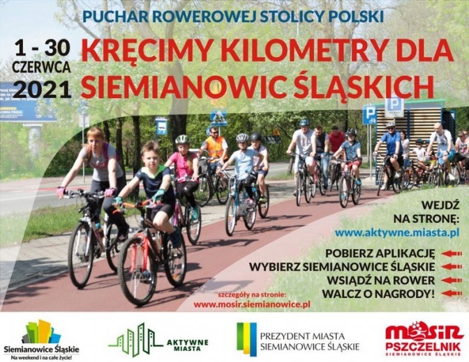 Siemianowice Śląskie. Miasto walczy o tytuł "Rowerowej Stolicy Polski”
