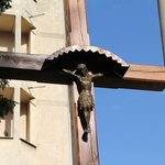 Błogosławieństwo krzyża przy ul. Szczytnickiej we Wrocławiu
