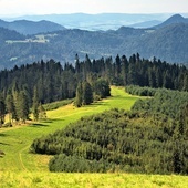 Beskidy. Pogoda piękna, ale uwaga po południu mogą nadejść burze