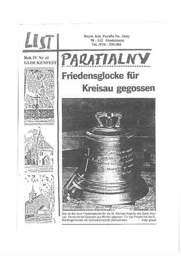 Historyczne zdjęcia związane z dzwonem