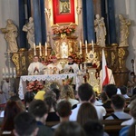 Eucharystia w centrum spotkania młodych