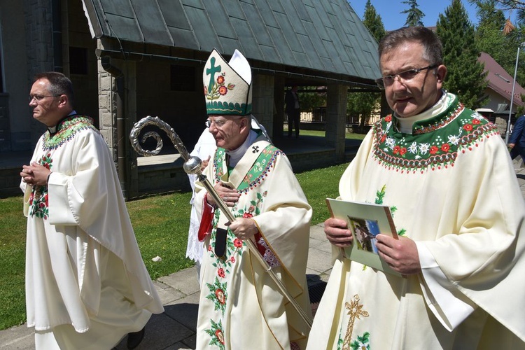 Abp Marek Jędraszewski na Bachledówce 