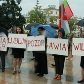 Lublin pozdrowił Wilno.