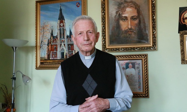 Ks. Karol Serkis świętuje 60 lat kapłaństwa.