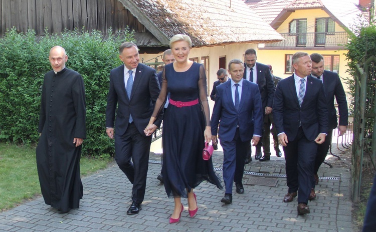 Lipnica Murowana. Wizyta pary prezydenckiej